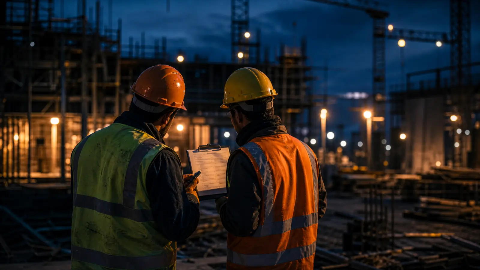 Faena de construcción — referencia